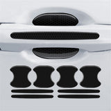 Car Mounts: FIN 8PCS Universal Car Door Handle Cup Protector Anti-Scratches Cover Guard Film