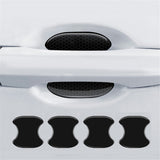 Car Mounts: FIN 8PCS Universal Car Door Handle Cup Protector Anti-Scratches Cover Guard Film