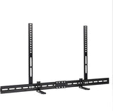 Screens & Stands: Universal Adjustable TV Soundbar Bracket Soundbar Mount Holder Wall 2Way Install