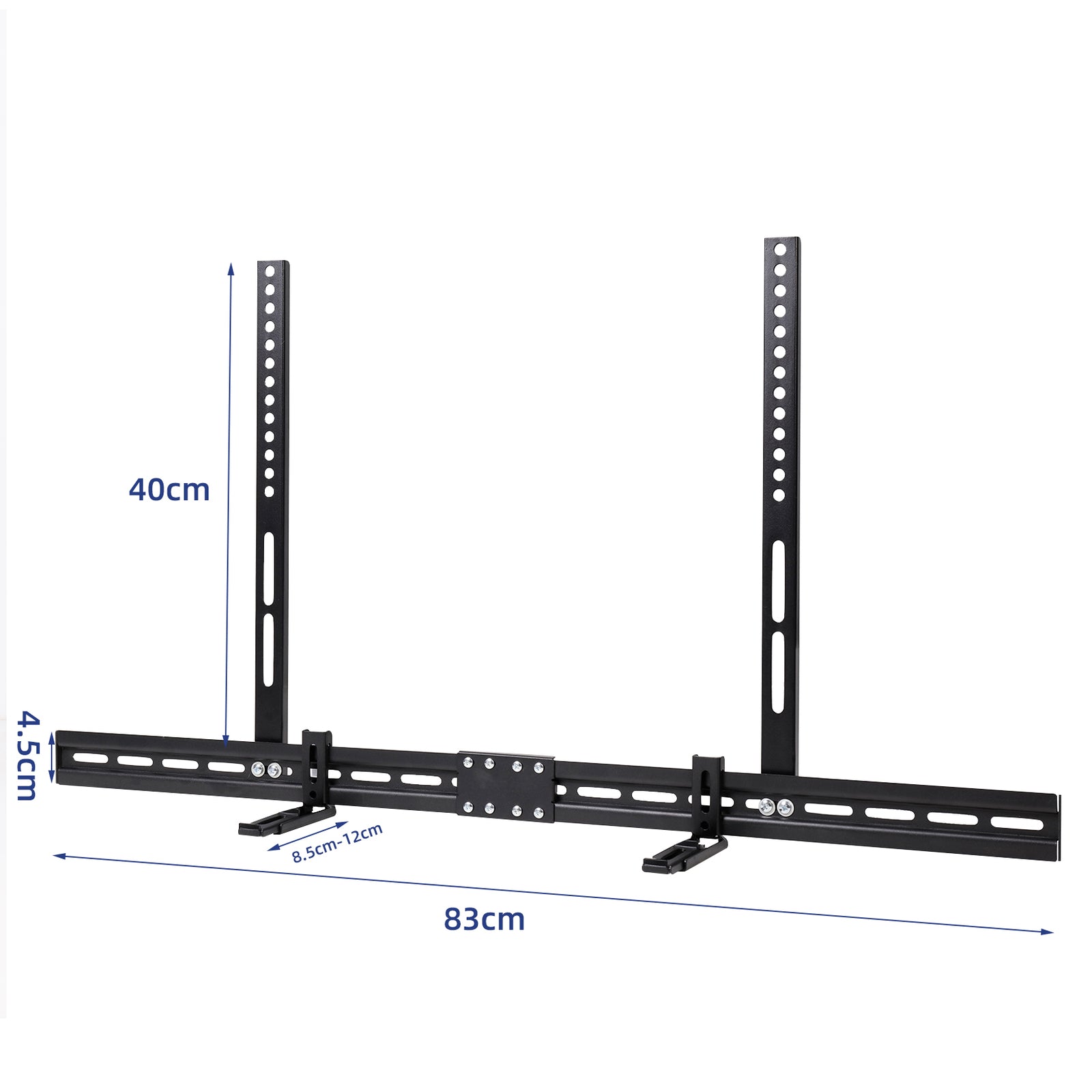 Screens & Stands: Universal Adjustable TV Soundbar Bracket Soundbar Mount Holder Wall 2Way Install