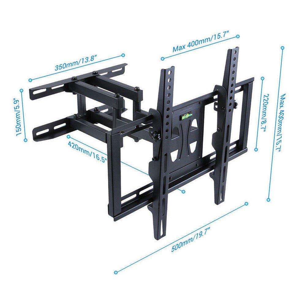 TVs & Accessories: Tilt & Swivel Dual Arms TV Mount Cantilever Wall Bracket 40 46 50 55 56" LCD LED