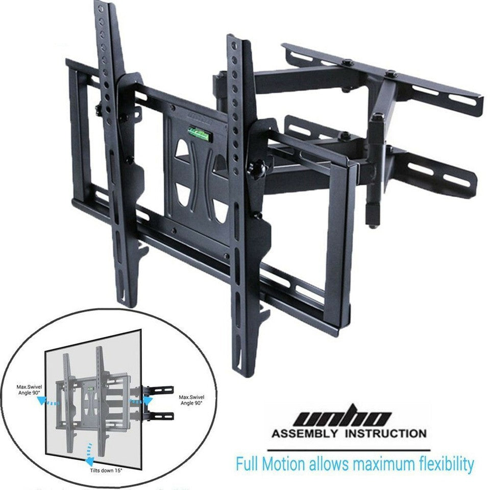 TVs & Accessories: Tilt & Swivel Dual Arms TV Mount Cantilever Wall Bracket 40 46 50 55 56" LCD LED