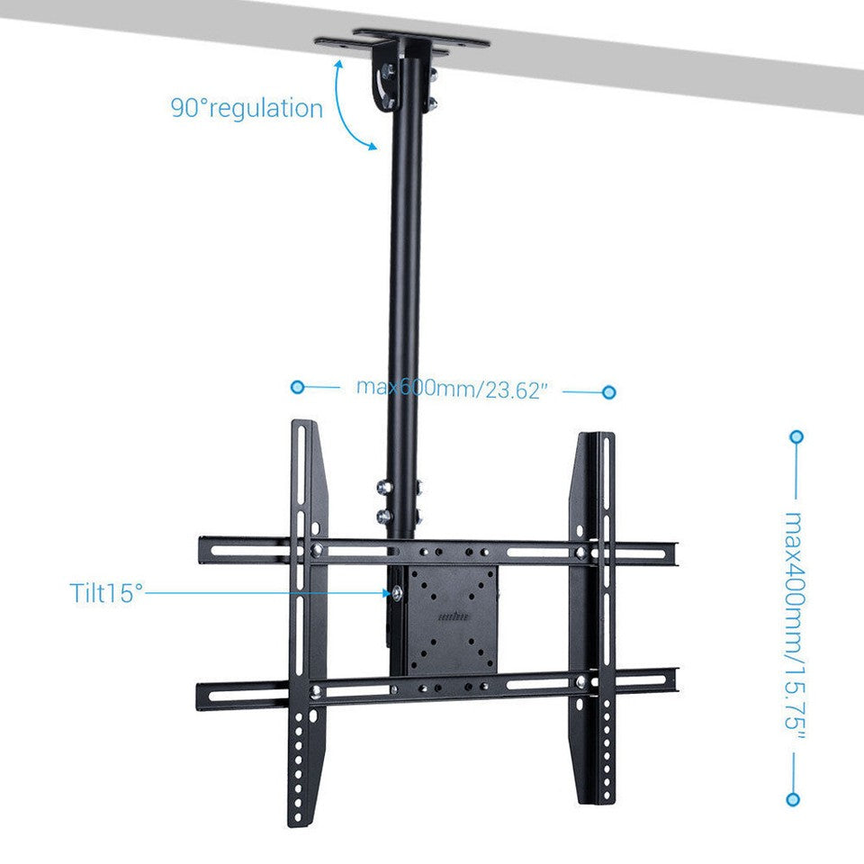 Car Mounts: Ceiling Wall Mount TV Bracket 30- 65" with Tilt Feature & 180 Rotate For Samsung