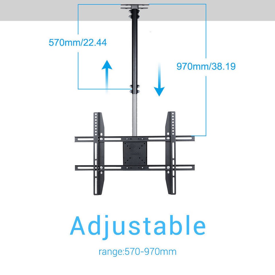 Car Mounts: Ceiling Wall Mount TV Bracket 30- 65" with Tilt Feature & 180 Rotate For Samsung