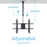 Car Mounts: Ceiling Wall Mount TV Bracket 30- 65" with Tilt Feature & 180 Rotate For Samsung