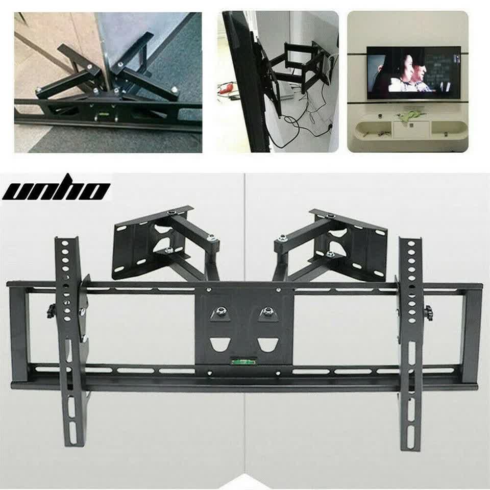 Screens & Stands: 32"-65" Heavy Duty Wall Corner Tv Mount Articulating Premium Swing Arm Bracket