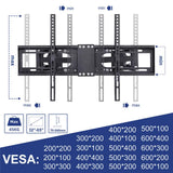 Screens & Stands: 32-65" Large Extendable Strong TV Mount Wall Bracket For Most Corner Wall Angle