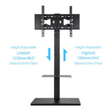 Screens & Stands: Heavy Duty Swivel Floor TV Stand Tall Corner TV Mount Stand for 32-70" LCD LED
