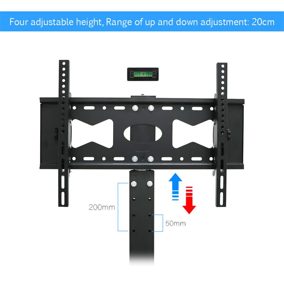 Heavy Duty Swivel Floor TV Stand Tall Corner TV Mount Stand for 32-70" LCD LED