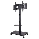 Screens & Stands: Home Theatre/ School Display Stand Mobile Tv Trolley Floor Stand Bracket 32-70"
