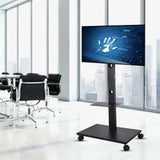 Screens & Stands: Home Theatre/ School Display Stand Mobile Tv Trolley Floor Stand Bracket 32-70"