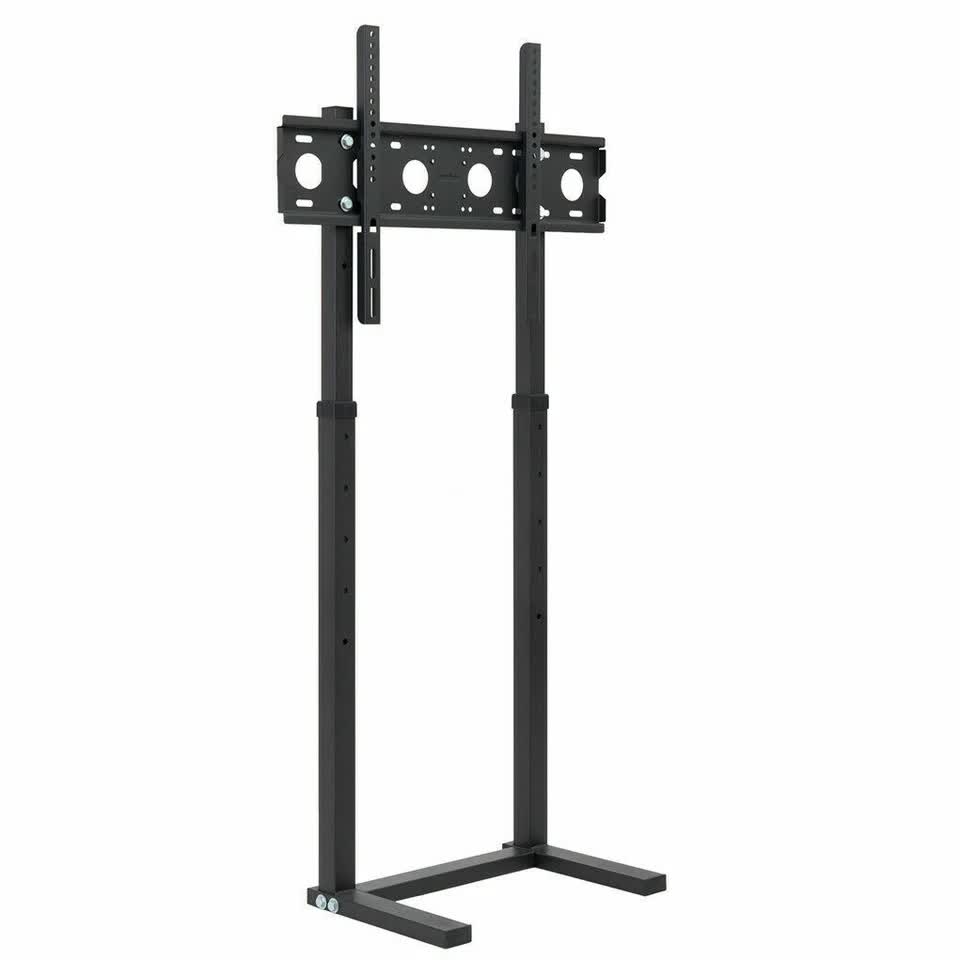 Screens & Stands: Double Pole Adjustable Tv Cart Floor Stand Mount For 32 to 65Inch