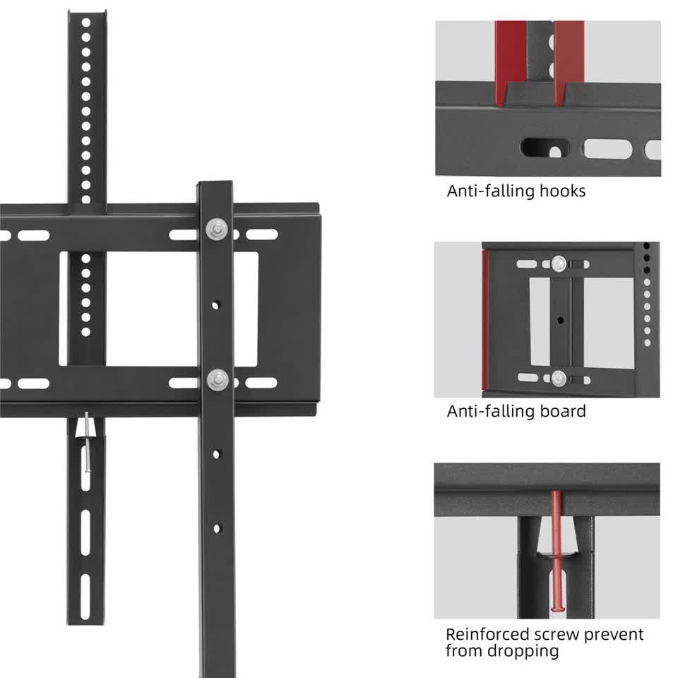 Screens & Stands: Free Standing Tv Mount Stand Bracket For 32 to 100" Screens