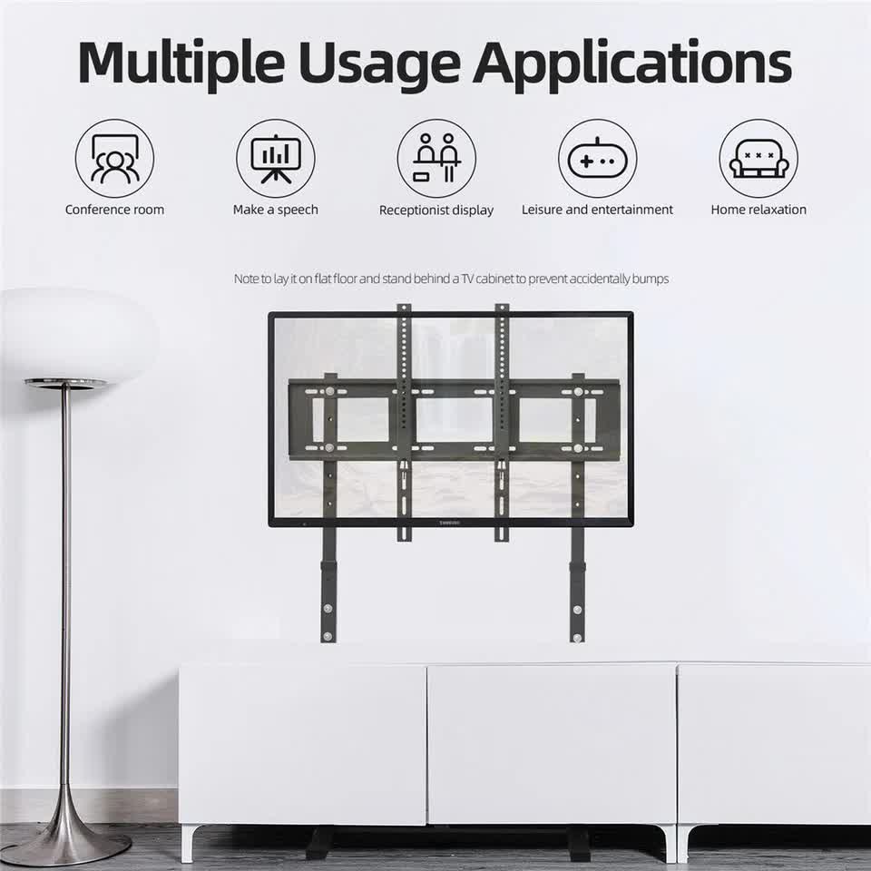 Screens & Stands: Free Standing Tv Mount Stand Bracket For 32 to 100" Screens