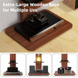 TVs & Accessories: 32"-65" Tv Floor Stand Adjustable Corner Tv Mount Bracket With Sturdy Wood Base