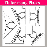 Screens & Stands: Heavy Duty Wall Mount Tilt Swivel Bracket Double Arms 32-85" Led/Plasma/Lcd Tvs