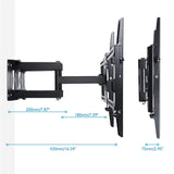Screens & Stands: Heavy Duty Wall Mount Tilt Swivel Bracket Double Arms 32-85" Led/Plasma/Lcd Tvs