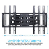 Screens & Stands: Heavy Duty Wall Mount Tilt Swivel Bracket Double Arms 32-85" Led/Plasma/Lcd Tvs