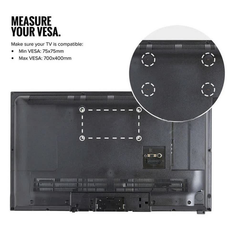 TVs & Accessories: TV Wall Bracket Fixed Tilting For Large 32-75" Inch LG Samsung Flat Screen