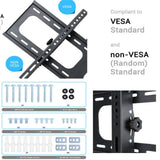 TVs & Accessories: TV Wall Bracket Fixed Tilting For Large 32-75" Inch LG Samsung Flat Screen