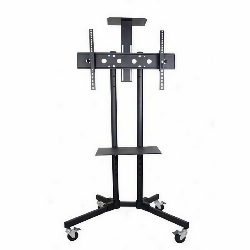 TVs & Accessories: 32-70" Rolling Tv Stand Mount W Dvd Storage Top Shelf Tv Bracket Trolley Casters