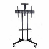 TVs & Accessories: 32-70" Rolling Tv Stand Mount W Dvd Storage Top Shelf Tv Bracket Trolley Casters