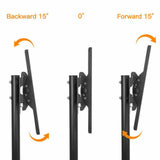 TVs & Accessories: 32-70" Rolling Tv Stand Mount W Dvd Storage Top Shelf Tv Bracket Trolley Casters