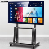 TVs & Accessories: Floor Tv Mount Stand Bracket Rolling For 32"-80" Screens Vesa 600X400 Hold 65Kg