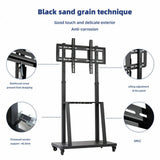 TVs & Accessories: Floor Tv Mount Stand Bracket Rolling For 32"-80" Screens Vesa 600X400 Hold 65Kg