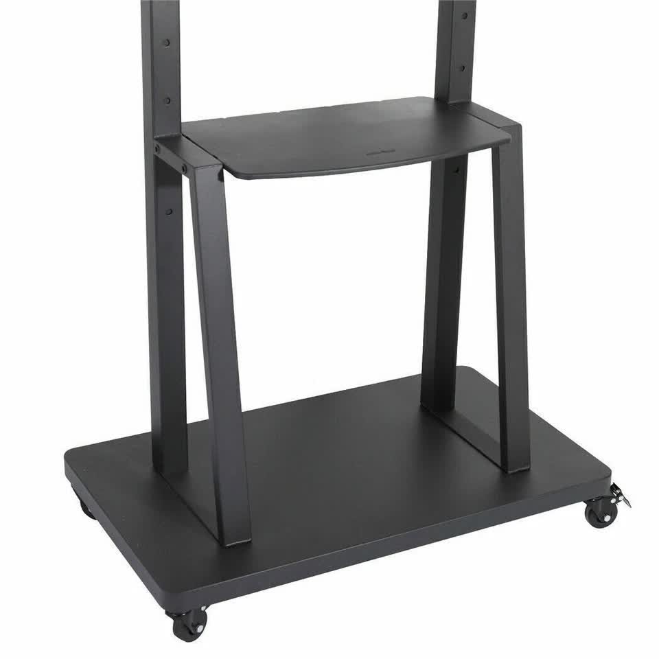 TVs & Accessories: Floor Tv Mount Stand Bracket Rolling For 32"-80" Screens Vesa 600X400 Hold 65Kg