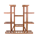 Garden Beds & Planters: Large Wood Plant Stand Shelf