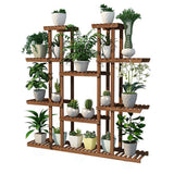 Garden Beds & Planters: Large Wood Plant Stand Shelf