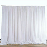 Other Wedding Decorations: 10ft Silk White Backdrop Drapes Curtain Wedding Ceremony Party Home Window Decor