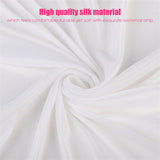 Other Wedding Decorations: 10ft Silk White Backdrop Drapes Curtain Wedding Ceremony Party Home Window Decor