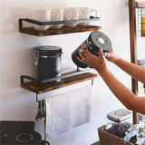Storage Cabinets & Lockers: 2-Tier Kitchen Spice Rack Storage Organizer Seasoning Bottle Stand Shelf Holder