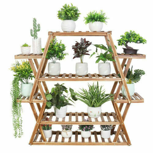 Gardening Accessories: Multilayer Corner Garden Plant Stand Elegant and Practical Display Solution