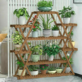 Gardening Accessories: Multilayer Corner Garden Plant Stand Elegant and Practical Display Solution