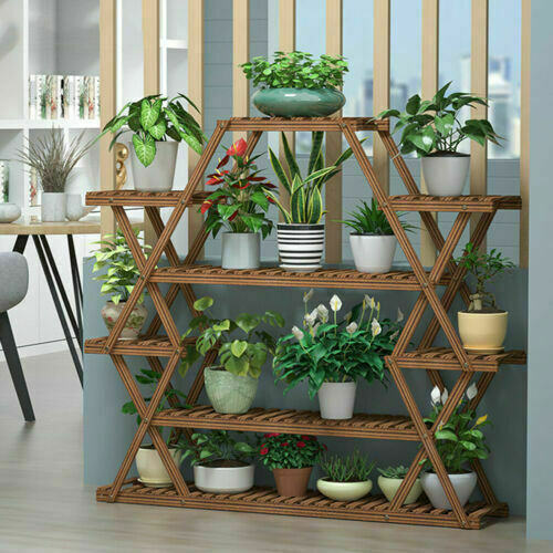 Gardening Accessories: Multilayer Corner Garden Plant Stand Elegant and Practical Display Solution