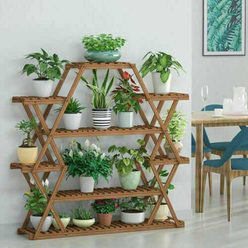 Gardening Accessories: Multilayer Corner Garden Plant Stand Elegant and Practical Display Solution