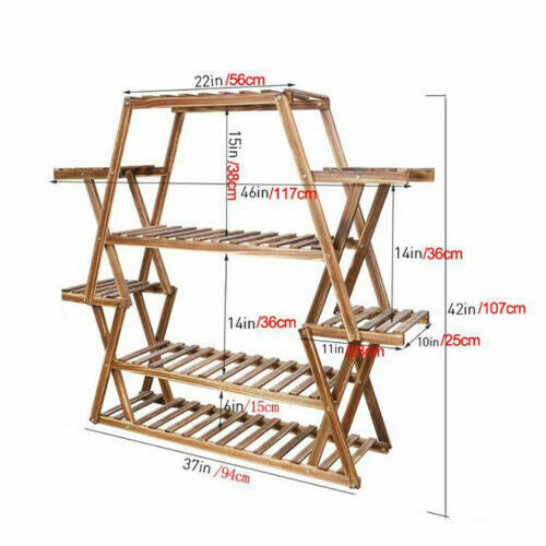 Gardening Accessories: Multilayer Corner Garden Plant Stand Elegant and Practical Display Solution