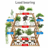 Gardening Accessories: Multilayer Corner Garden Plant Stand Elegant and Practical Display Solution