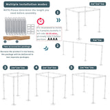 Other Wedding Decorations: Heavy Duty 3×3 m Wedding Canopy Frame for Outdoor Chuppah and Mandap Setup