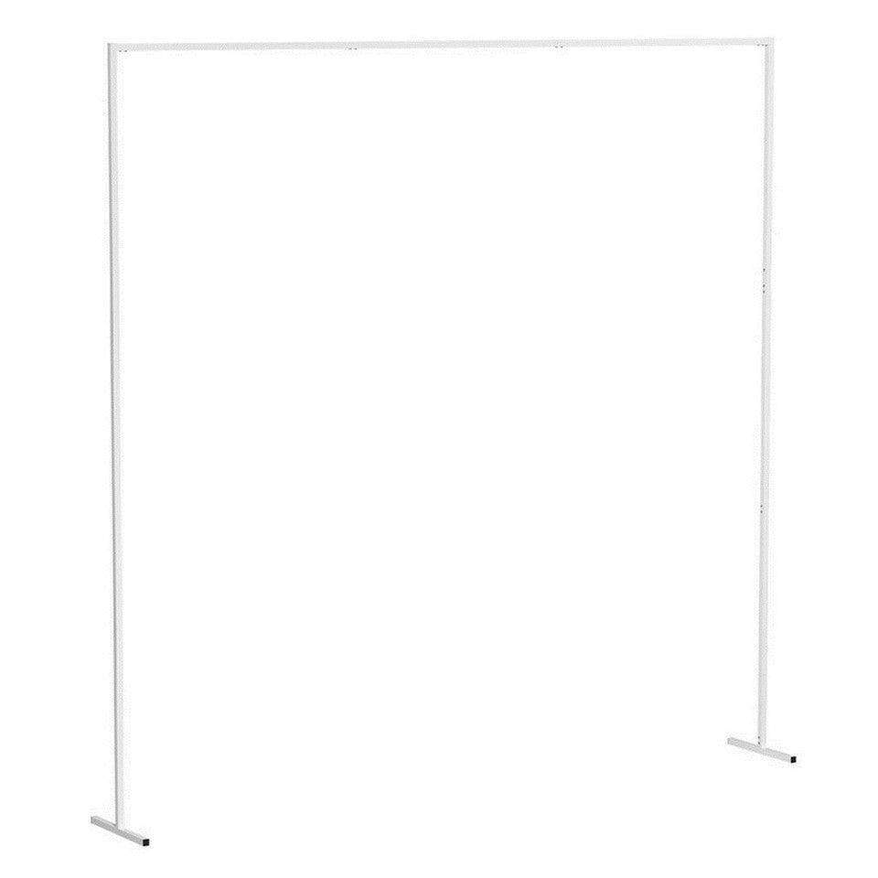 Other Wedding Decorations: 3x3M Square Wedding Arch Stand Metal Wedding Backdrop Decor White Flower Stand