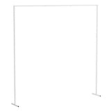 Other Wedding Decorations: 3x3M Square Wedding Arch Stand Metal Wedding Backdrop Decor White Flower Stand