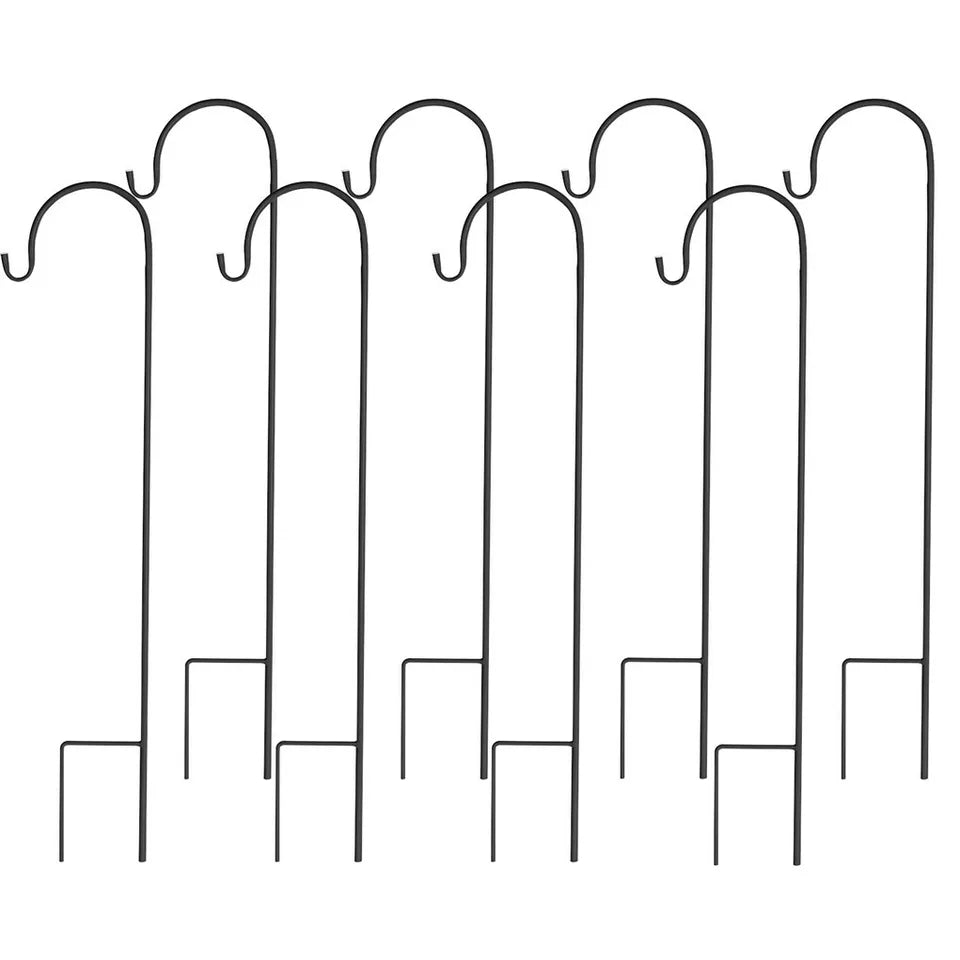 Other Wedding Decorations: Set of 8 Anti-Wind Shepherd Hooks for Garden and Wedding Decorations