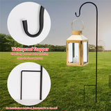 Other Wedding Decorations: Set of 8 Anti-Wind Shepherd Hooks for Garden and Wedding Decorations