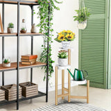 Gardening Accessories: 3 Tier Bamboo Plant Stand