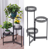 Gardening Accessories: Premium Quality Black Metal Plant Stand