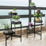 Gardening Accessories: Premium Quality Black Metal Plant Stand