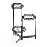 Gardening Accessories: Premium Quality Black Metal Plant Stand